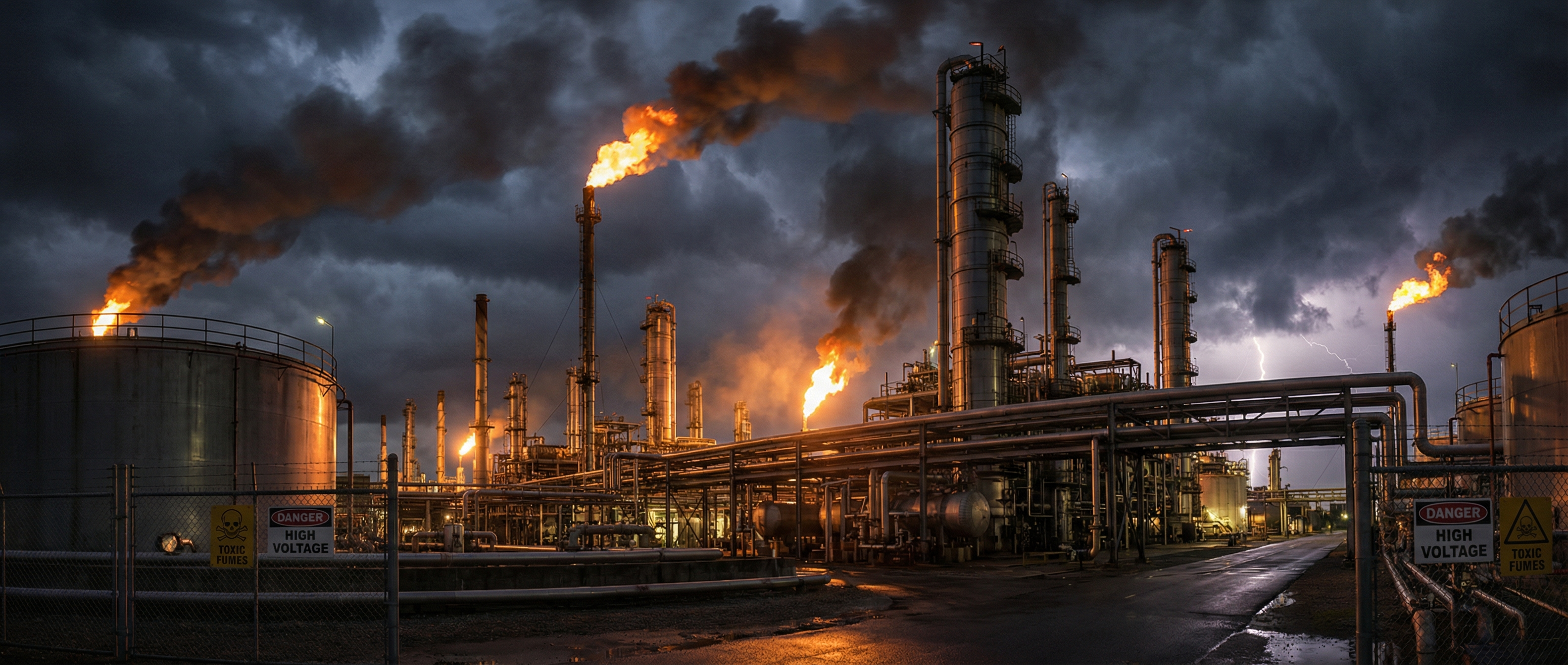 Industrial hazardous environment worker